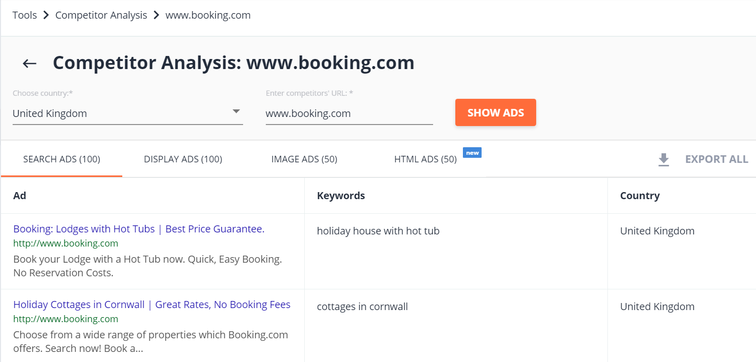 Google contests Booking.com as the leading Hotel Search Engine