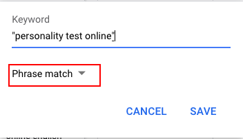 The Ultimate Guide To Keyword Match Types In Google Ads