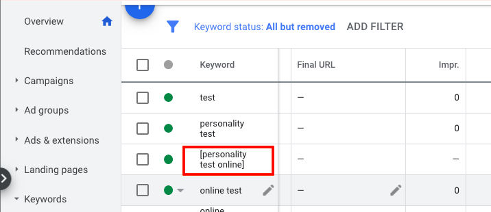 Keyword Match Types in Google Ads [Ultimate Guide]