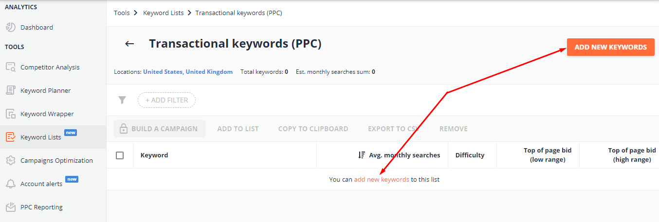 How to Organize and Manage Multiple Keyword Lists