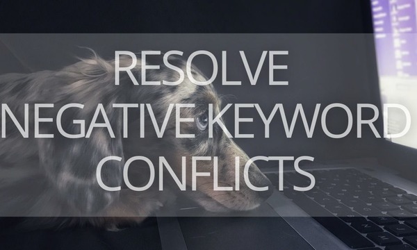How to Find and Eliminate Conflicting Negative Keywords