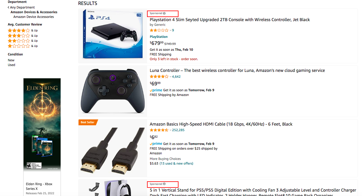 Ps4 google clearance shopping