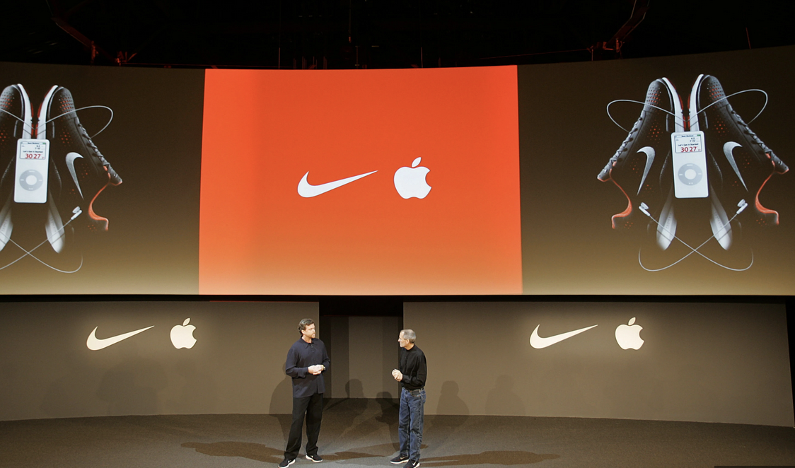 Apple x Nike Collaboration. Image from TIME magazine.