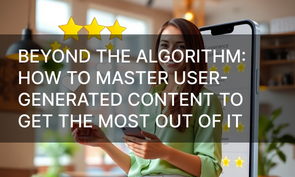 Beyond the Algorithm: How to Master User-Generated Content to Get the Most Out of It